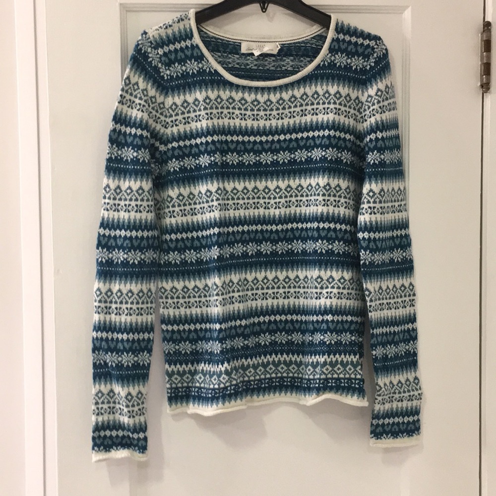 Winter knit sweater